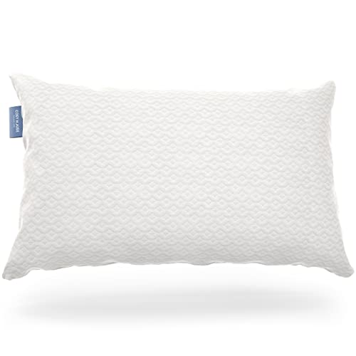 Ontel Original Miracle Bamboo Shredded Memory Foam Pillow-Deluxe King,  White 