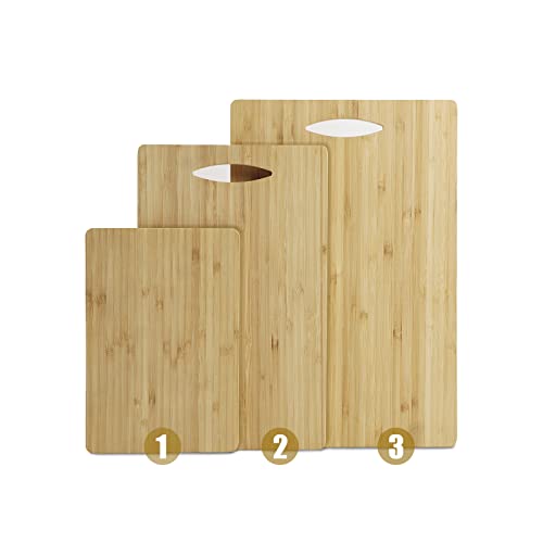  12 Pcs Thicken Bamboo Cutting Board Bulk Personalized