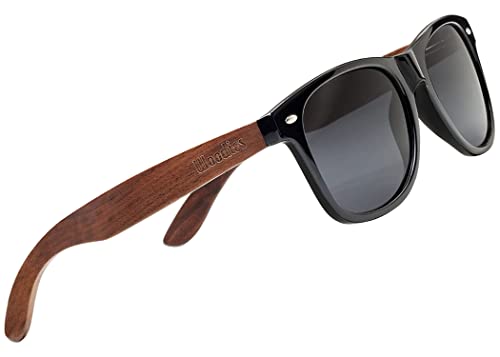 Wood Sunglasses for Men and Women Vintage Polarized Lenses Uv
