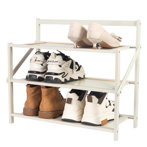 Pipishell 5-Tier Shoe Rack for Entryway and Small Spaces with