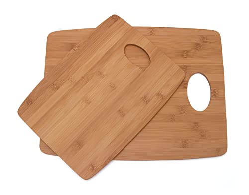 NEOFLAM Two Tone Bamboo Cutting Board 13.5X11.5" 