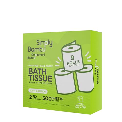 Environmentally Friendly Bamboo Toilet Paper - Sustainable