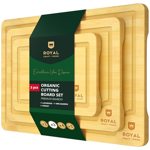 Raj Wheat Fiber Cutting Board - Lime Green Non-Slip Double-Sided Kitchen Chopping  Board - Meat, Vegetable Cutting Boards with NO juice grooves - Best used as  Serving Board - Medium 14 x
