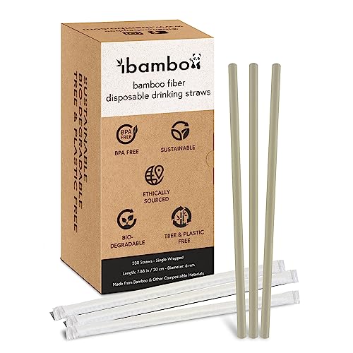 Bamboo Straws with Brush (6pk) – Minnow Lane