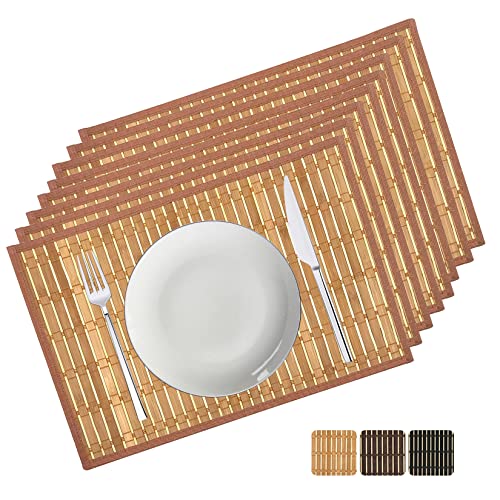 Bamboo Placemats - Eco-Friendly Table Setting Accessories