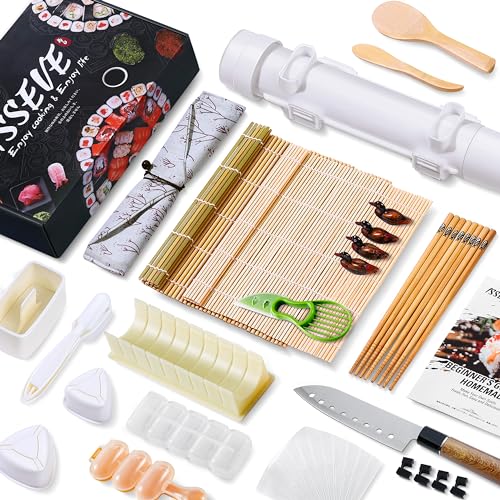 Fungyand Sushi Making Kit - 27 Piece Professional