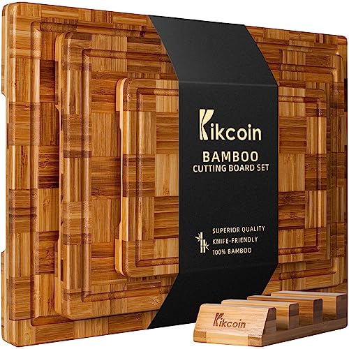 Large Bamboo Cutting Board  Buy a Bamboo Wood Cutting & Serving Board -  Smirly