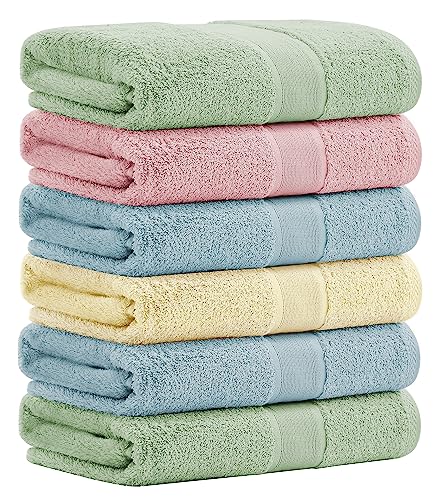 Bath Towels Bamboo Microfiber Shower Towel Set Absorbent and Daily